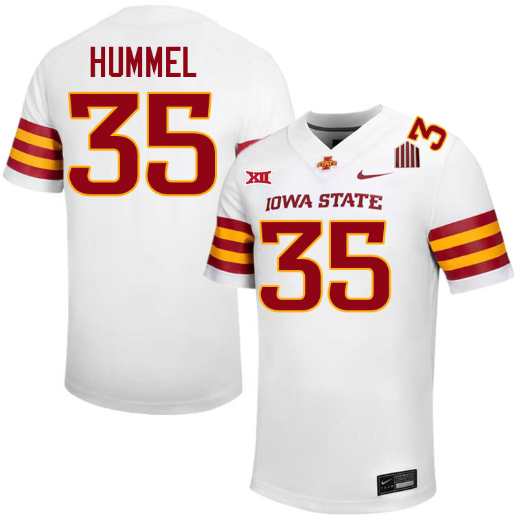 Jacob Hummel Jersey,Iowa State Cyclones #35 Jacob Hummel College Jersey Youth-White